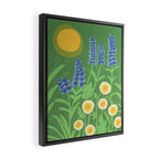 Morning in my garden Framed Canvas Print Gallery Image 2