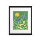 Morning in my garden Framed Art Print Gallery Image 6