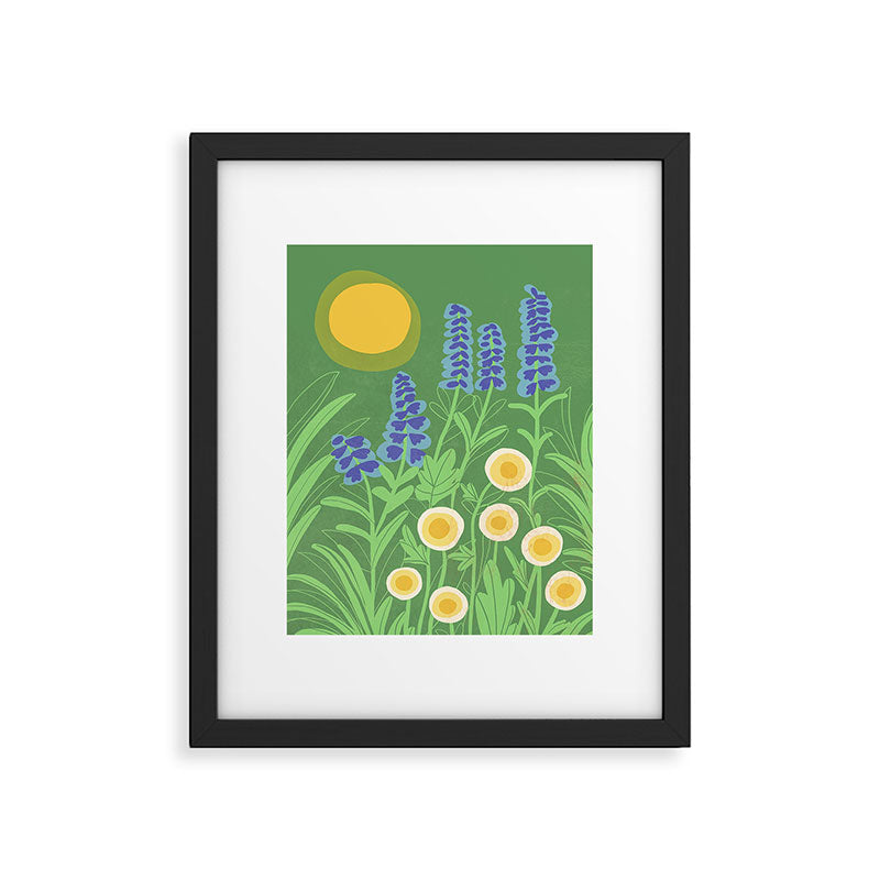 Morning in my garden Framed Art Print Gallery Image 6