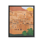 Morrocco Framed Canvas Print Gallery Image 8