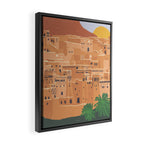 Morrocco Framed Canvas Print Gallery Image 2