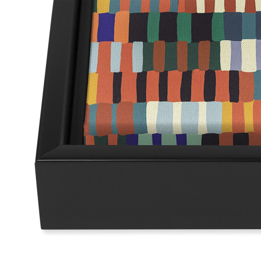 Mosaic Framed Canvas Print Gallery Image 3