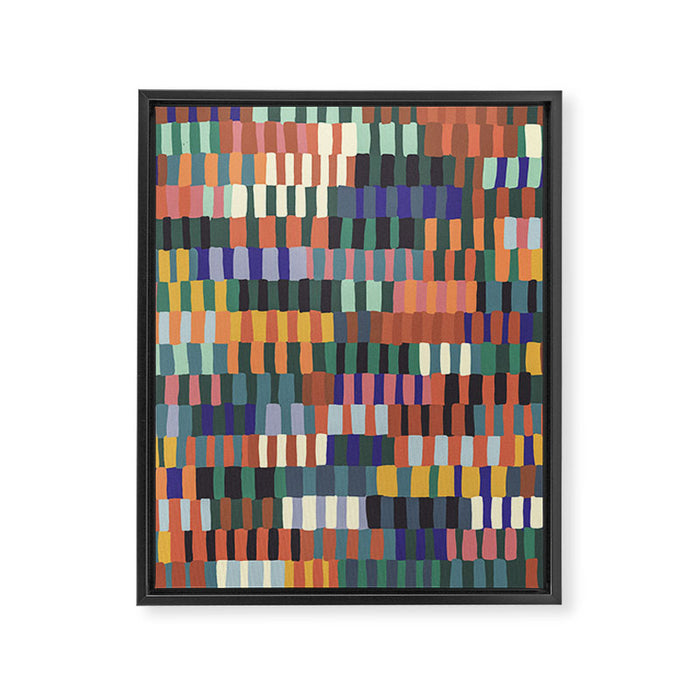 Mosaic Framed Canvas Print Gallery Image 1