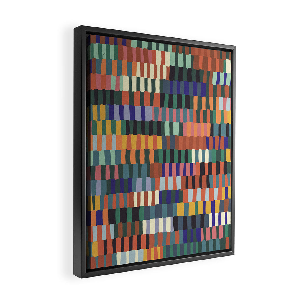 Mosaic Framed Canvas Print Gallery Image 2