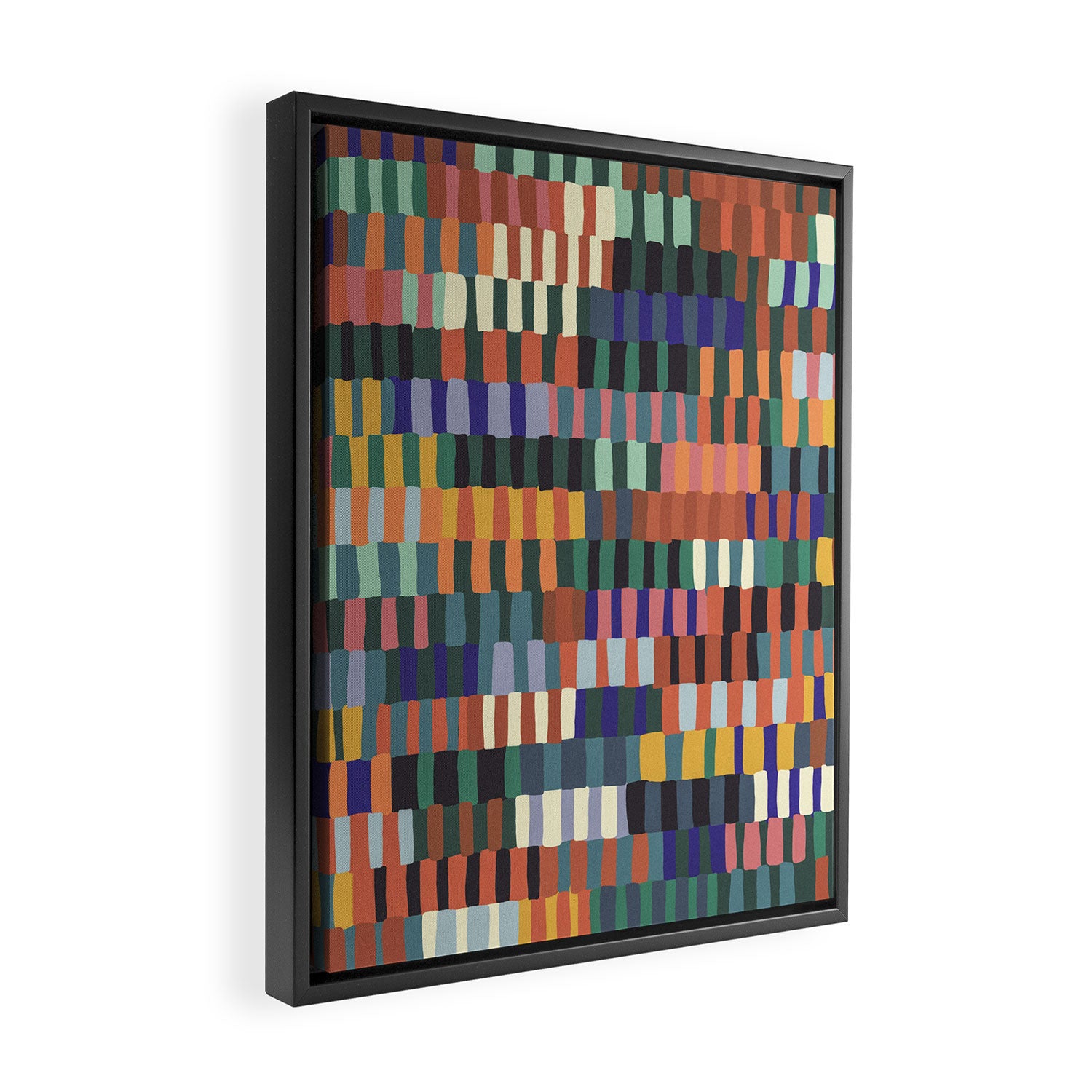 Mosaic Framed Canvas Print Gallery Image 2
