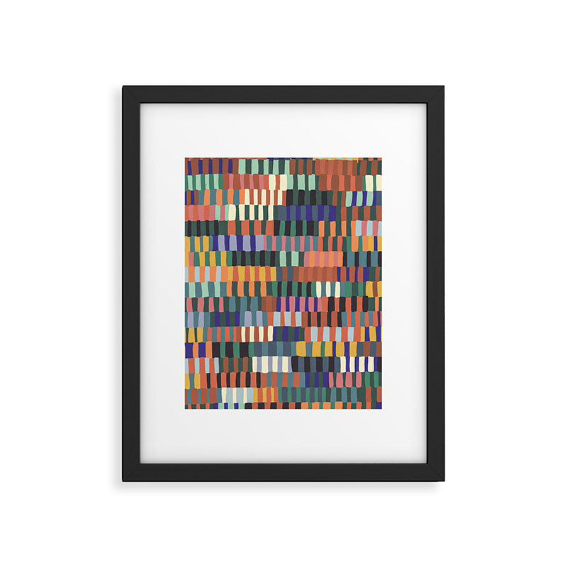 Mosaic Framed Art Print Gallery Image 6