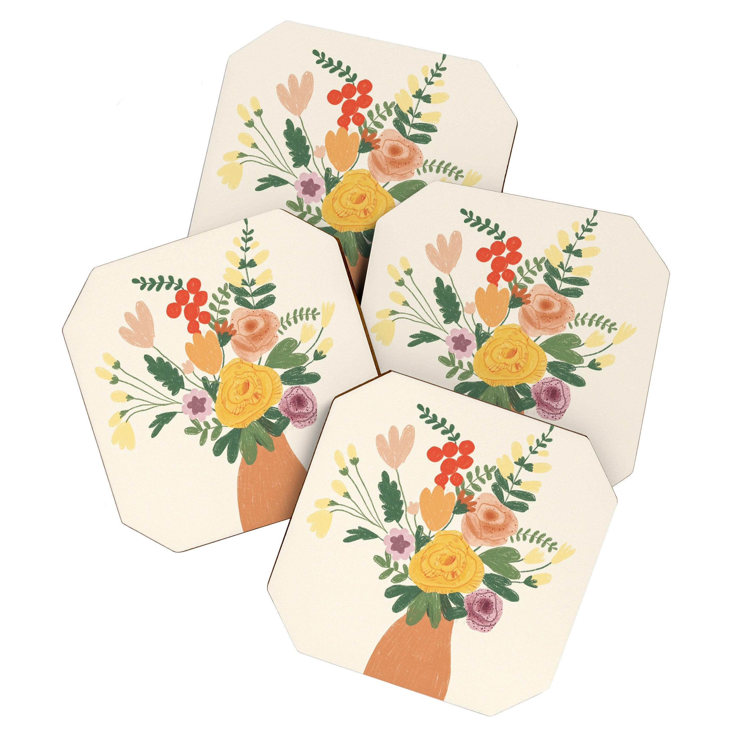 My flowers Coaster Gallery Image 1