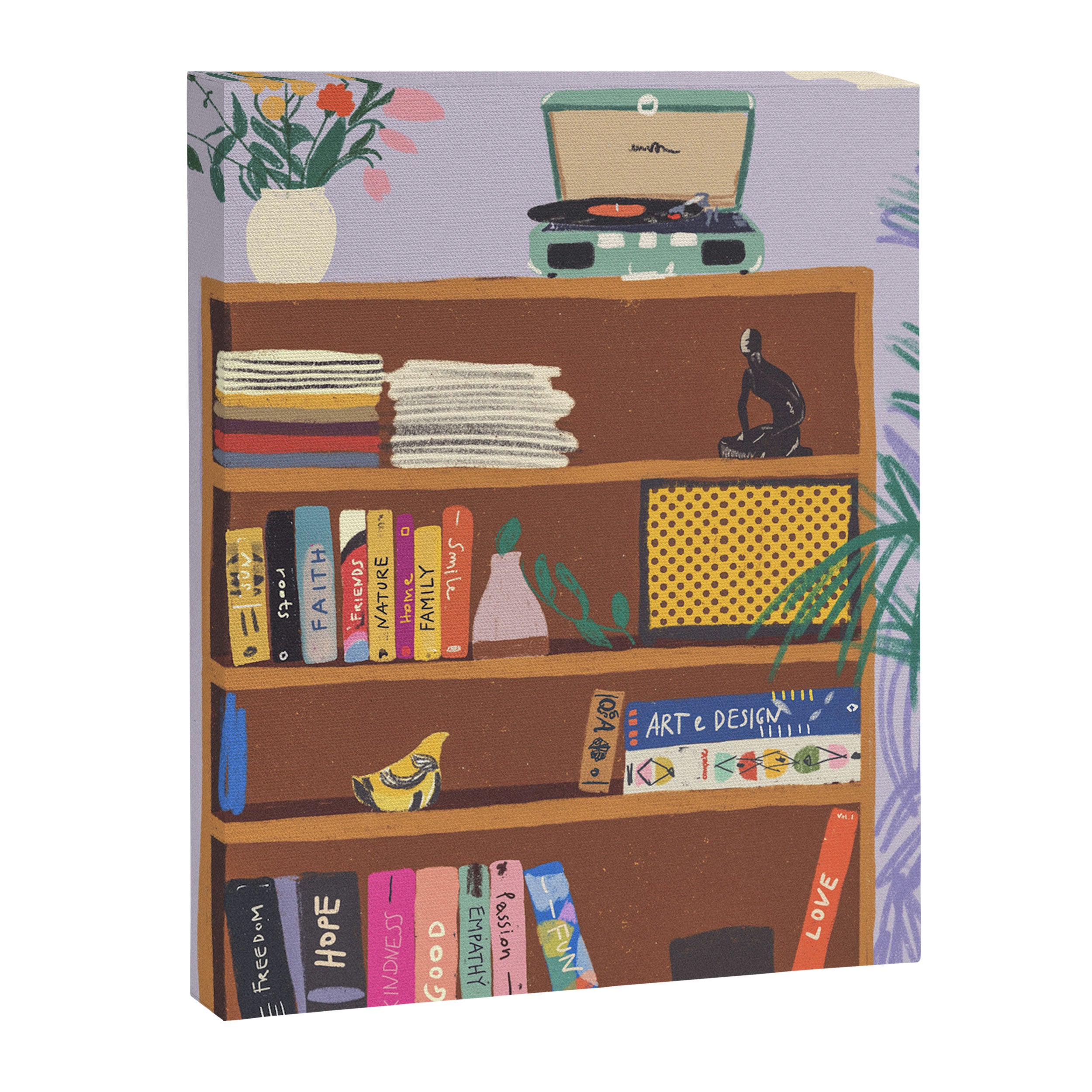 My library Canvas Print Gallery Image 8