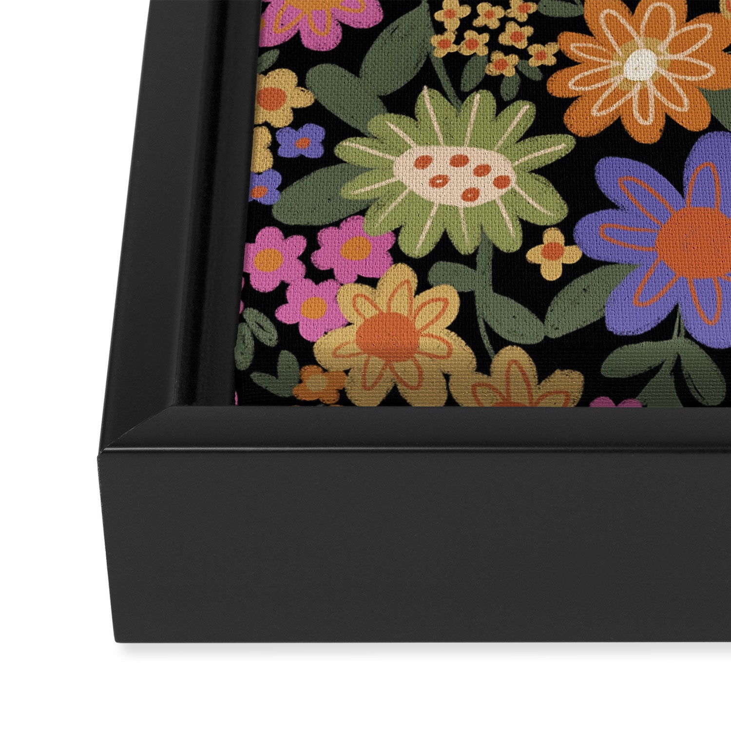 New flora Framed Canvas Print Gallery Image 3