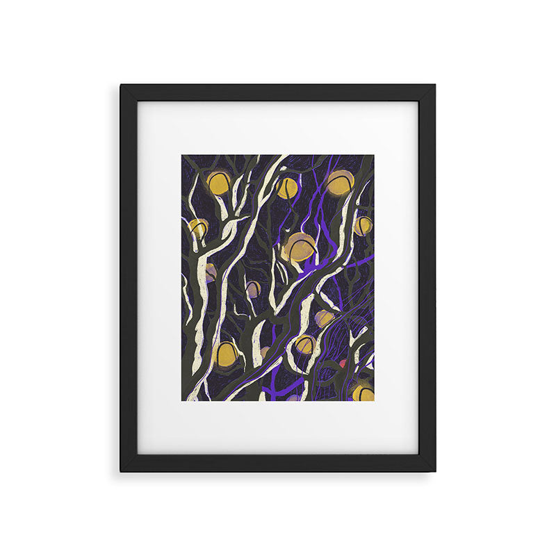 Night in the park Framed Art Print Gallery Image 5