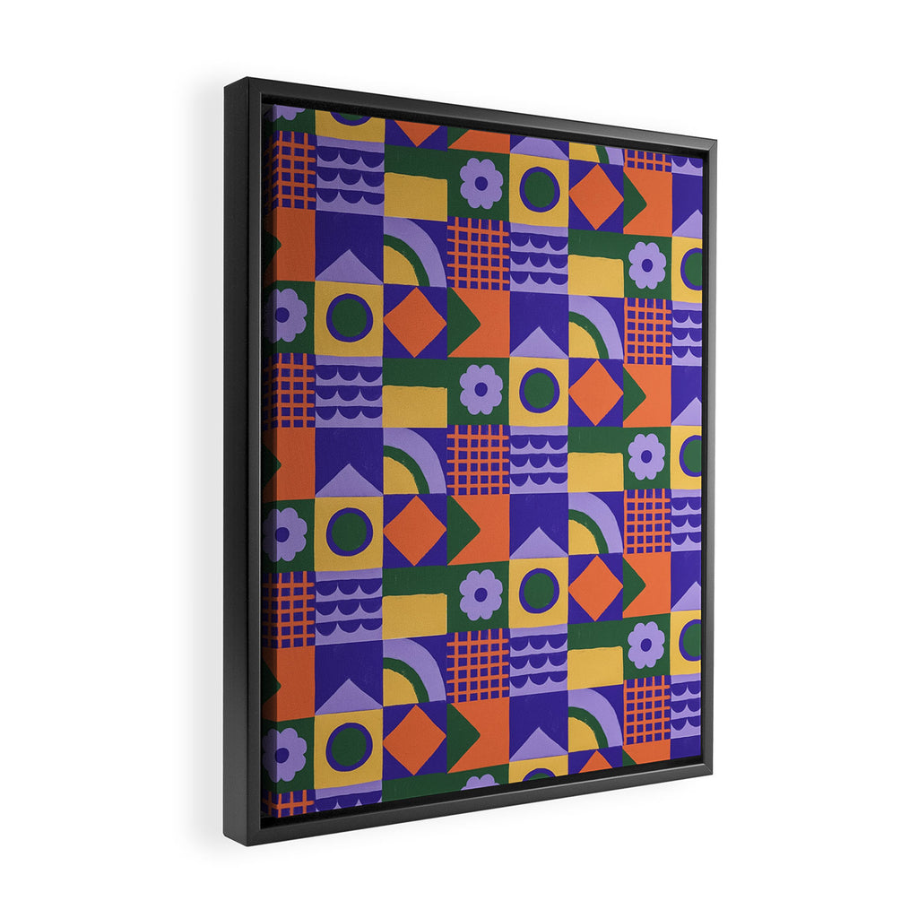 Not so retro Framed Canvas Print Gallery Image 2