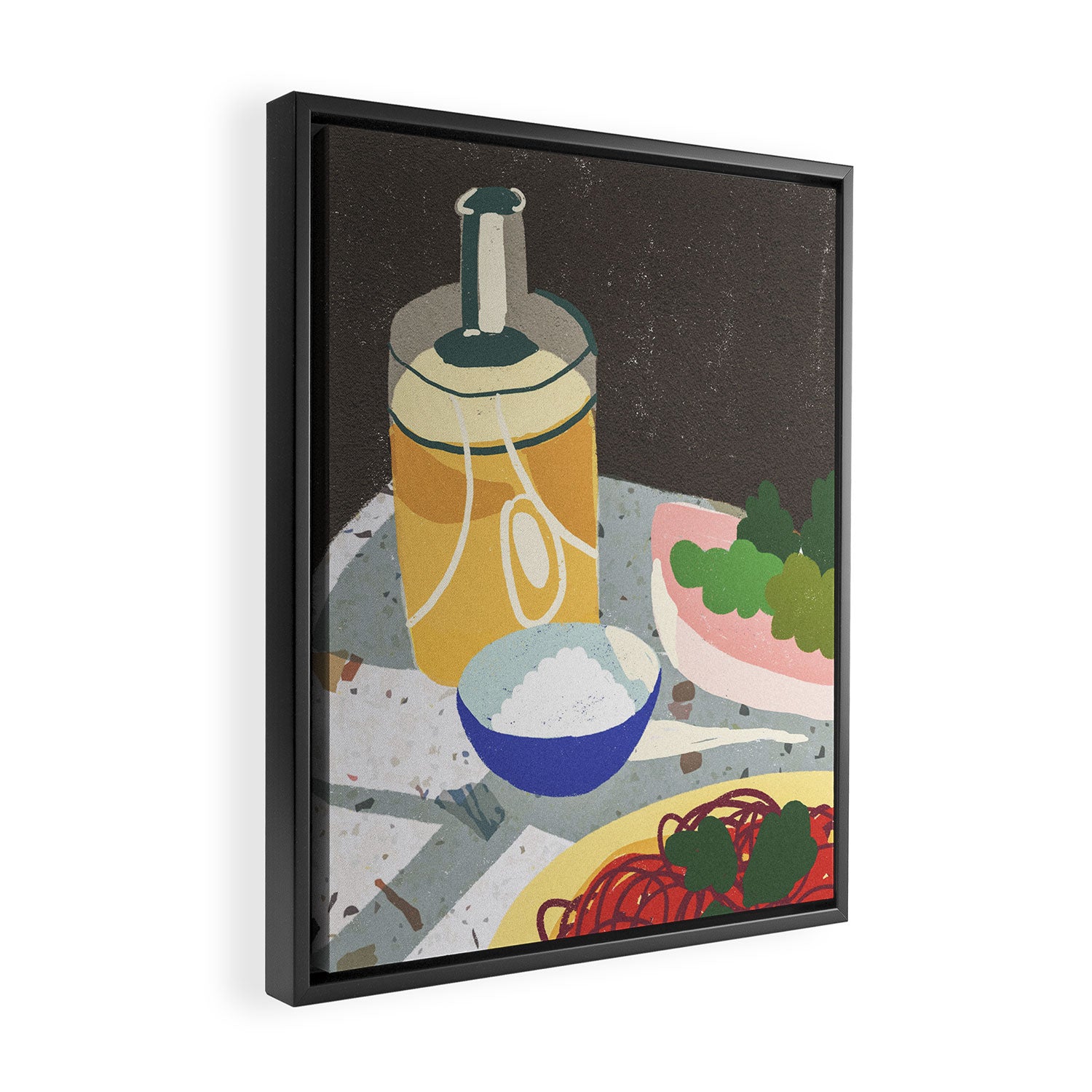Pasta Day Framed Canvas Print Gallery Image 2