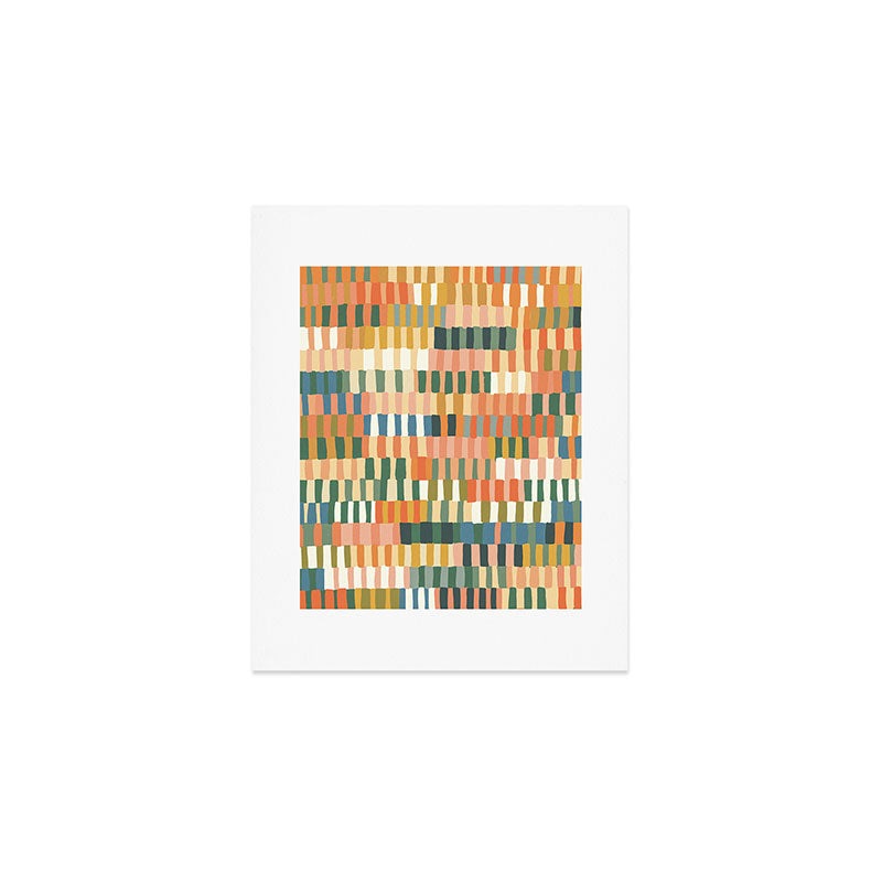 Pastel Mosaic #2 Art Print Gallery Image 1