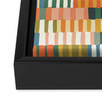 Pastel Mosaic #2 Framed Canvas Print Gallery Image 3