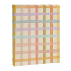 Pastel plaid Canvas Print Gallery Image 8