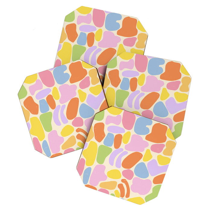 Pastel stones Coaster Gallery Image 1