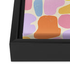 Pastel stones Framed Canvas Print Gallery Image 3