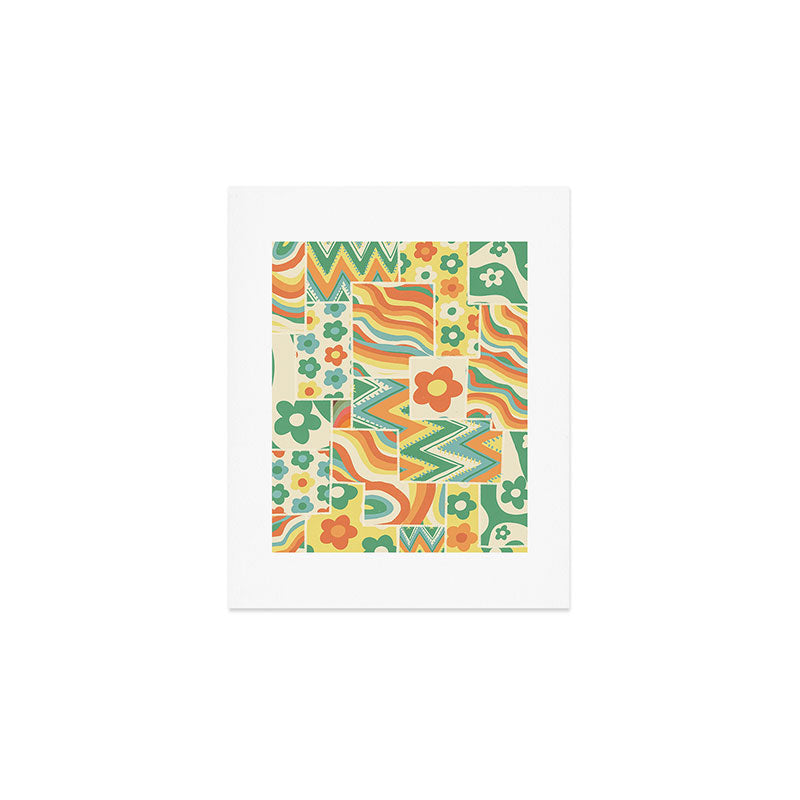 Patchwork #3 Art Print Gallery Image 1