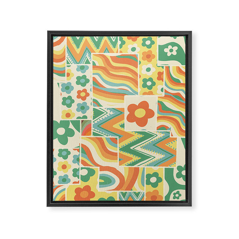 Patchwork #3 Framed Canvas Print Gallery Image 8