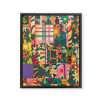 Patchwork #4 Framed Canvas Print Gallery Image 8