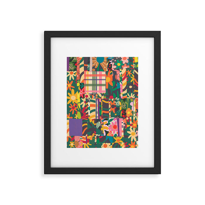 Patchwork #4 Framed Art Print Gallery Image 1