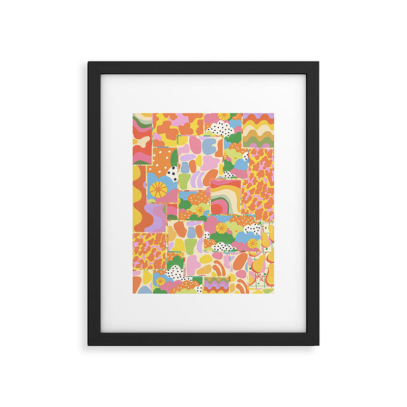 Patchwork#2 Framed Art Print Gallery Image 6