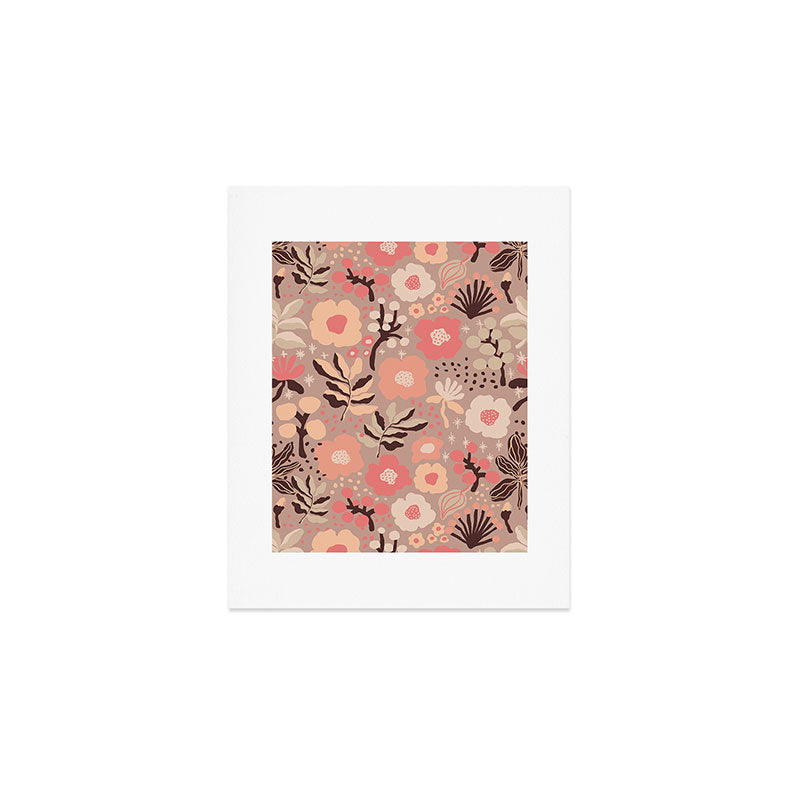 Peach blooming Art Print Gallery Image 1