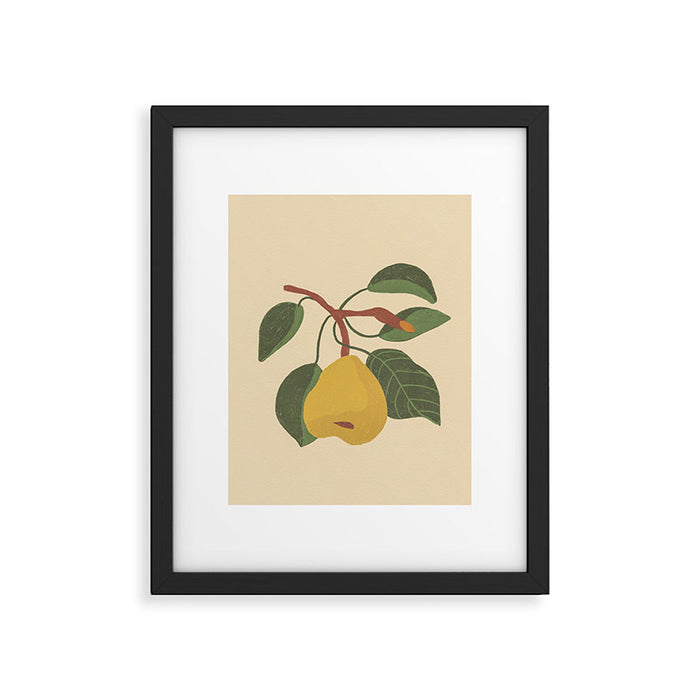 Pear Framed Art Print Gallery Image 1