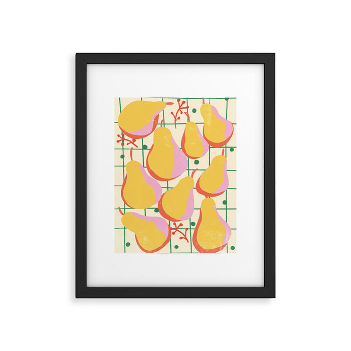 Pears Framed Art Print Gallery Image 1