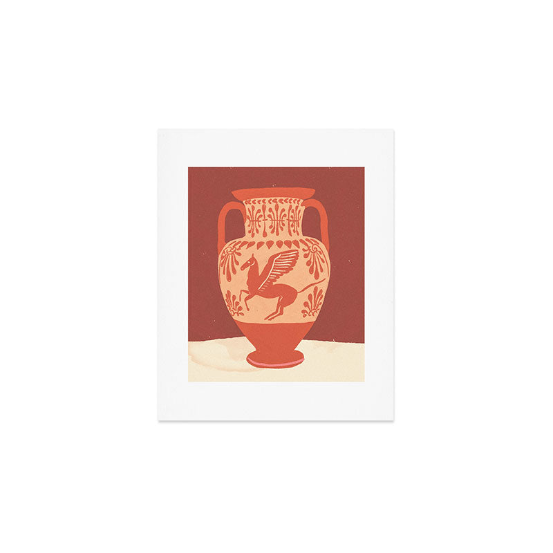 Pegasus vase Art Print Gallery Image 1