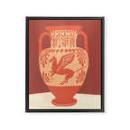 Pegasus vase Framed Canvas Print Gallery Image 8