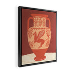 Pegasus vase Framed Canvas Print Gallery Image 2