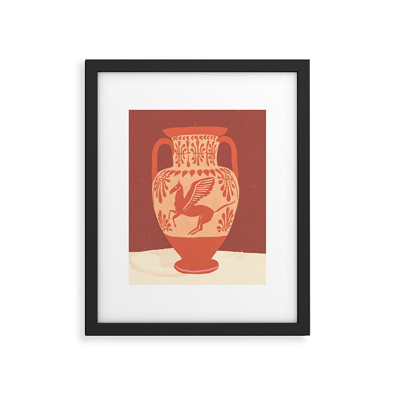 Pegasus vase Framed Art Print Gallery Image 4