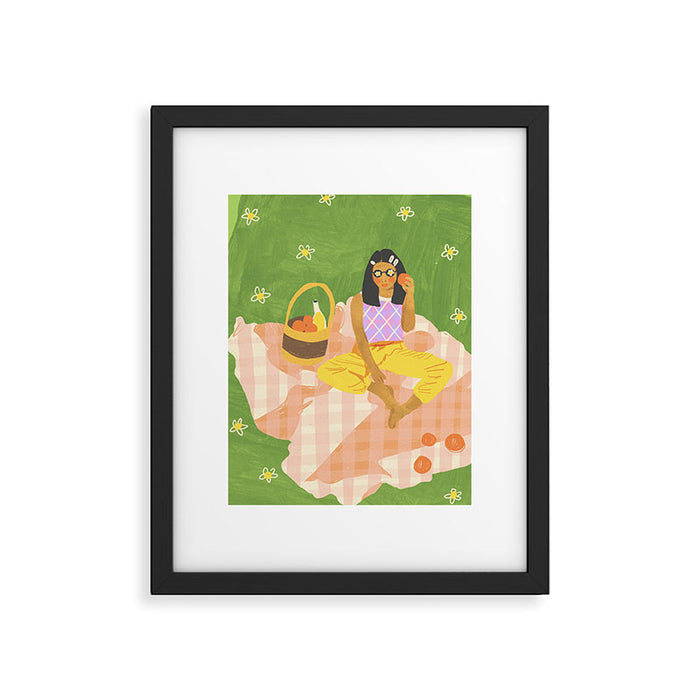 Picnic Framed Art Print Gallery Image 1