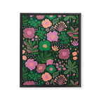 Pink blooming Framed Canvas Print Gallery Image 8