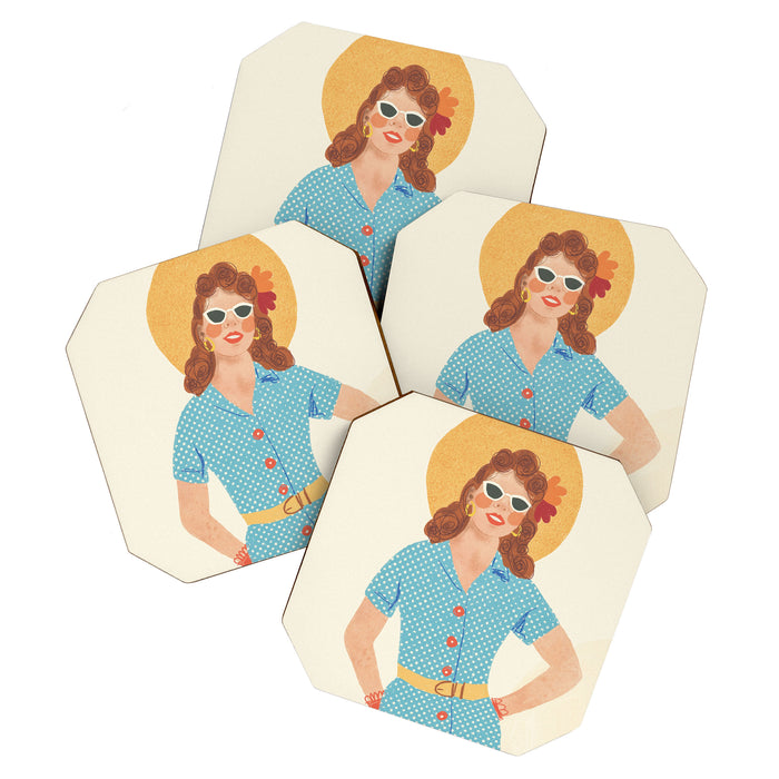 Pinup girl Coaster Gallery Image 1