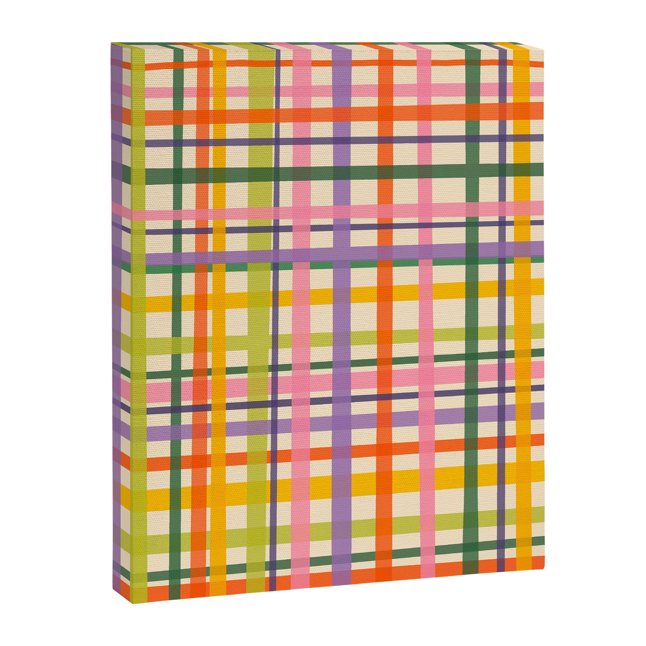 Plaid Canvas Print Gallery Image 8