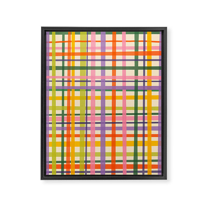 Plaid Framed Canvas Print Gallery Image 8