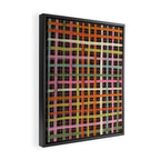 Plaid mood Framed Canvas Print Gallery Image 2