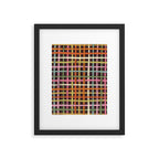 Plaid mood Framed Art Print Gallery Image 5