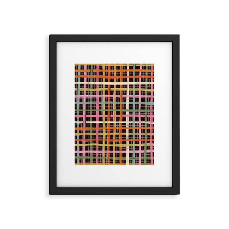 Plaid mood Framed Art Print Gallery Image 5