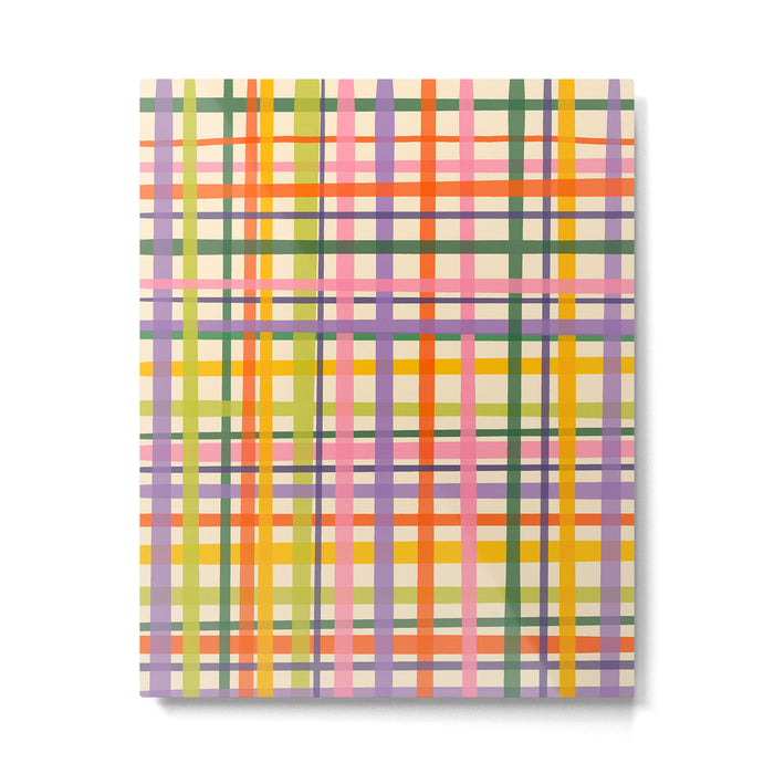 Plaid Metal Print Gallery Image 1