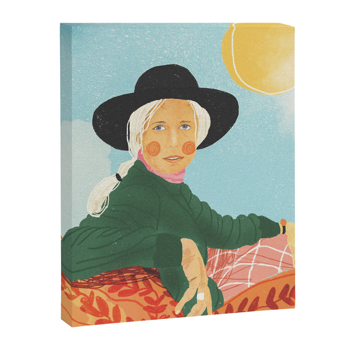 Portrait of a Woman Canvas Print Gallery Image 1