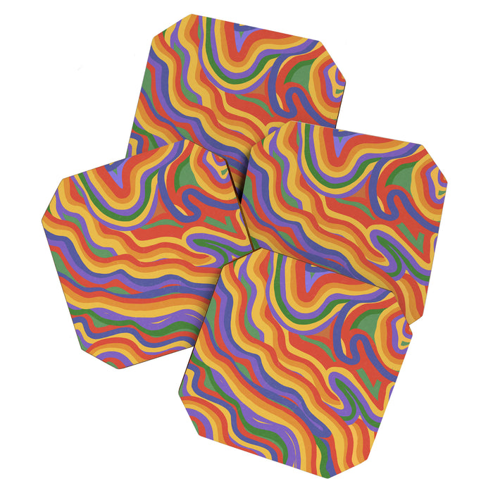 Pride Pattern Coaster Gallery Image 1
