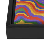 Pride Pattern Framed Canvas Print Gallery Image 3