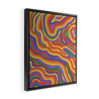 Pride Pattern Framed Canvas Print Gallery Image 2