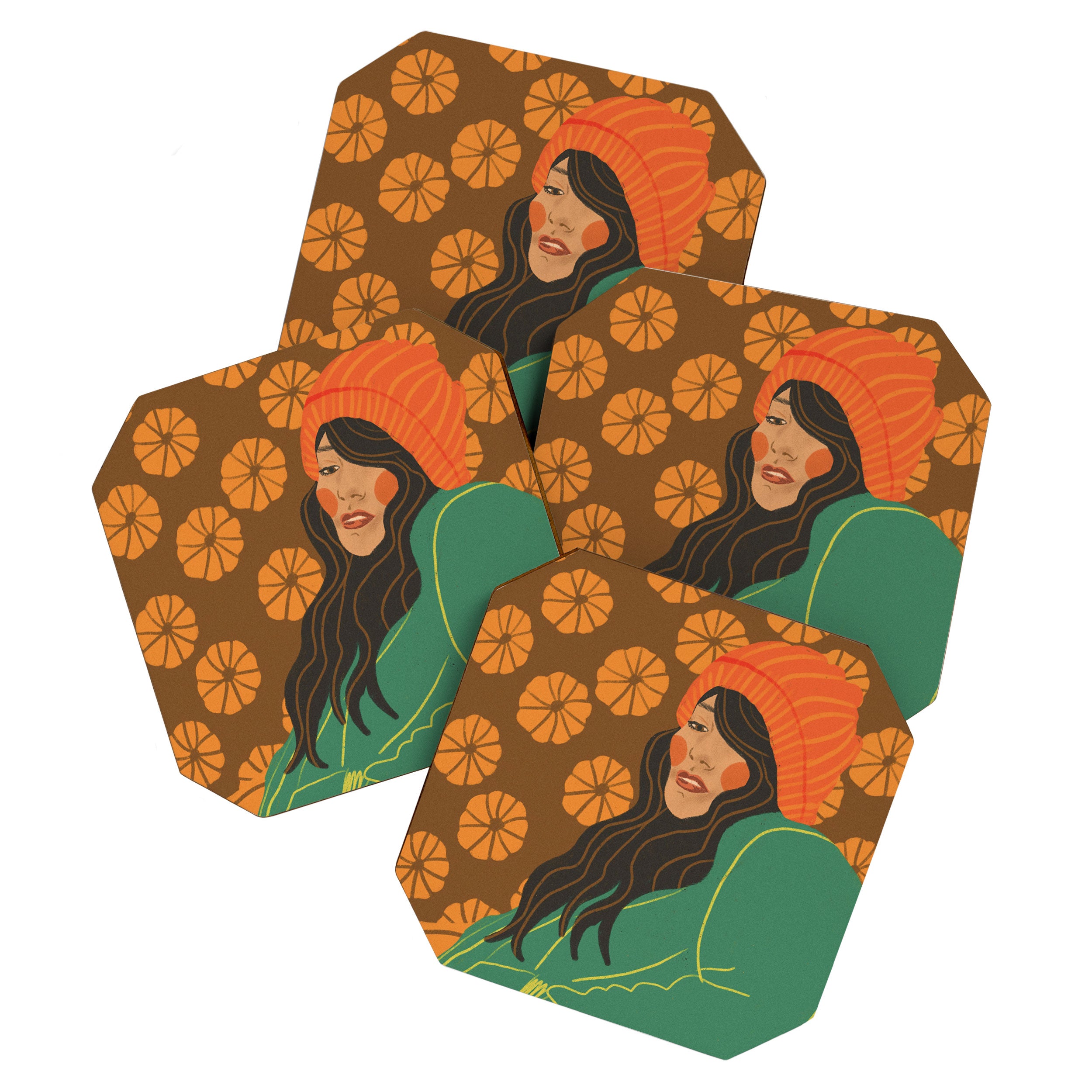 Pumpkin days Coaster Gallery Image 1