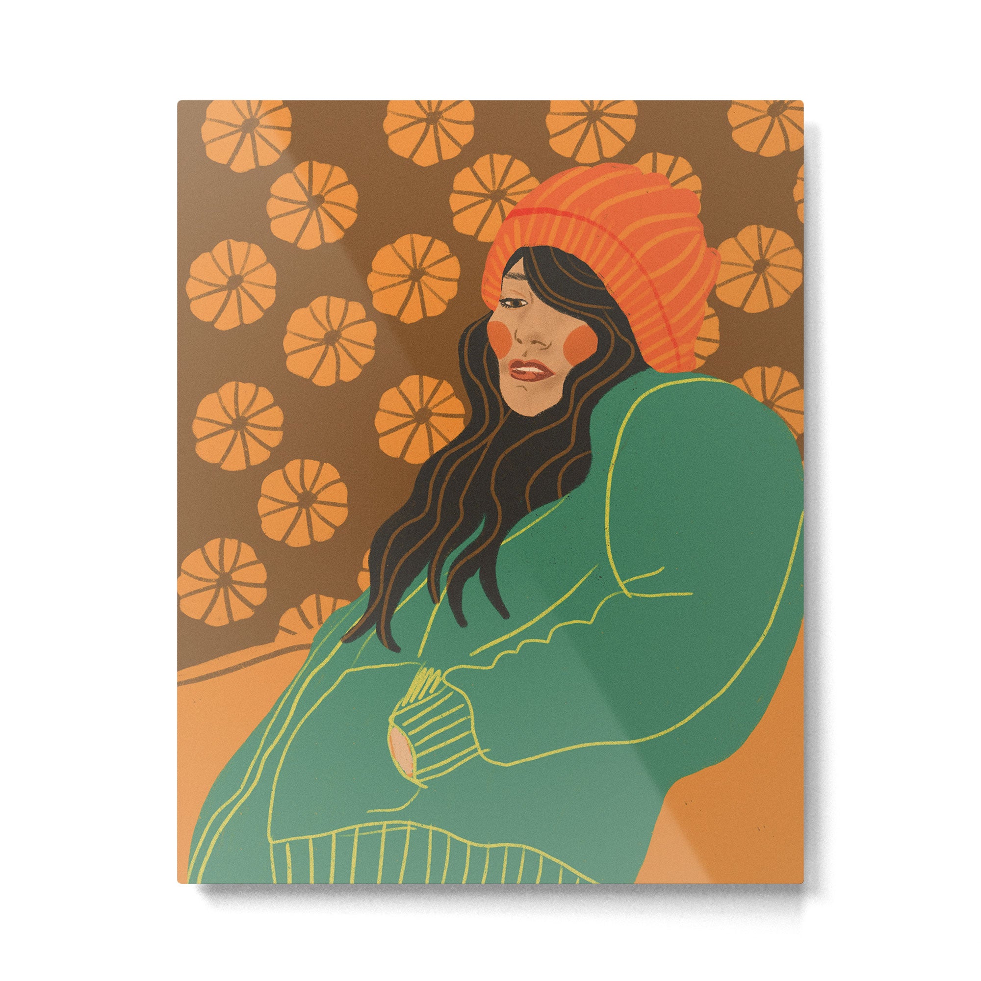 Pumpkin days Metal Print Gallery Image 6