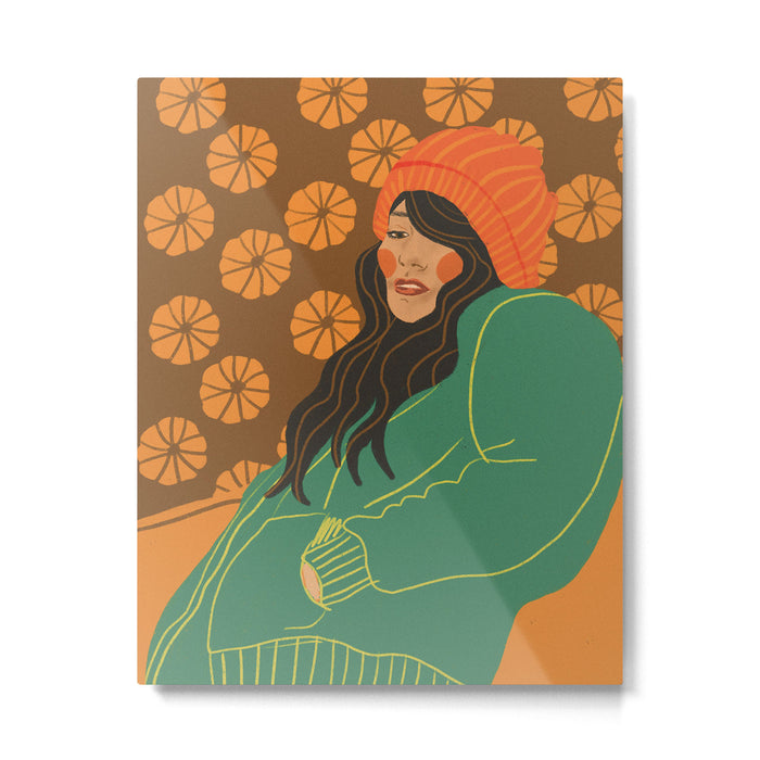 Pumpkin days Metal Print Gallery Image 1