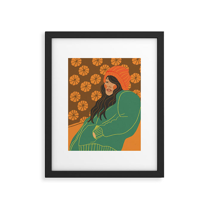 Pumpkin days Framed Art Print Gallery Image 1